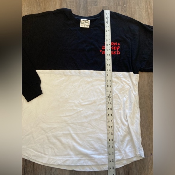 Disney Born Disney Raised Walt Life Colorblock Sweatshirt Large NWT - Picture 6 of 7